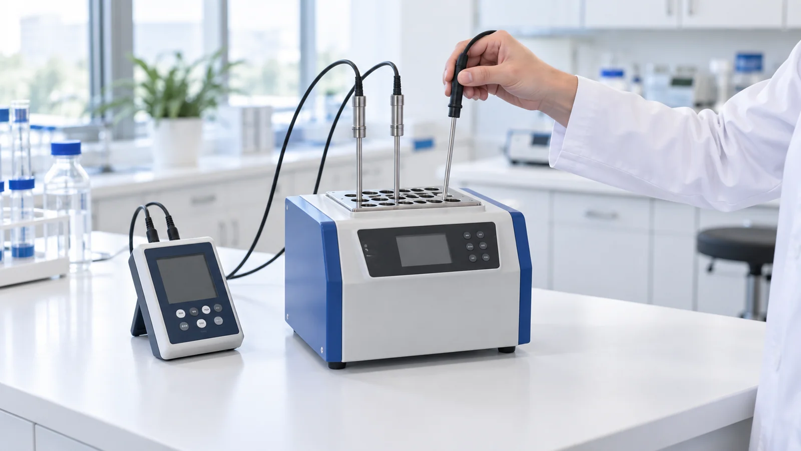 Calibración de sondas de temperatura en bloque seco